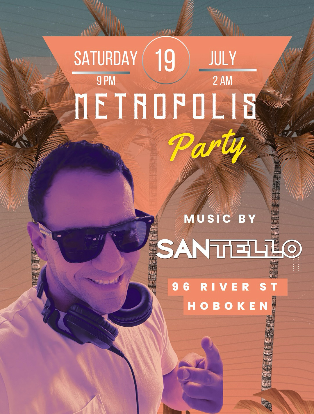 Metropolis Party flyer